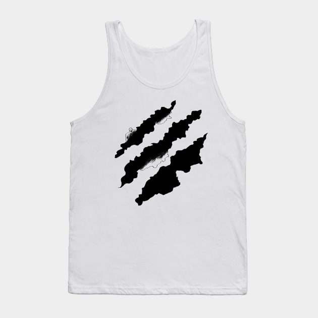 Ripped Tank Top by bryansdesigns